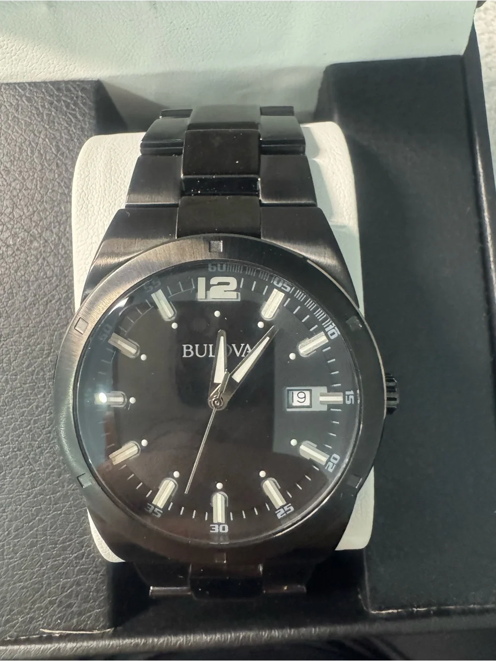 Bulova bold black